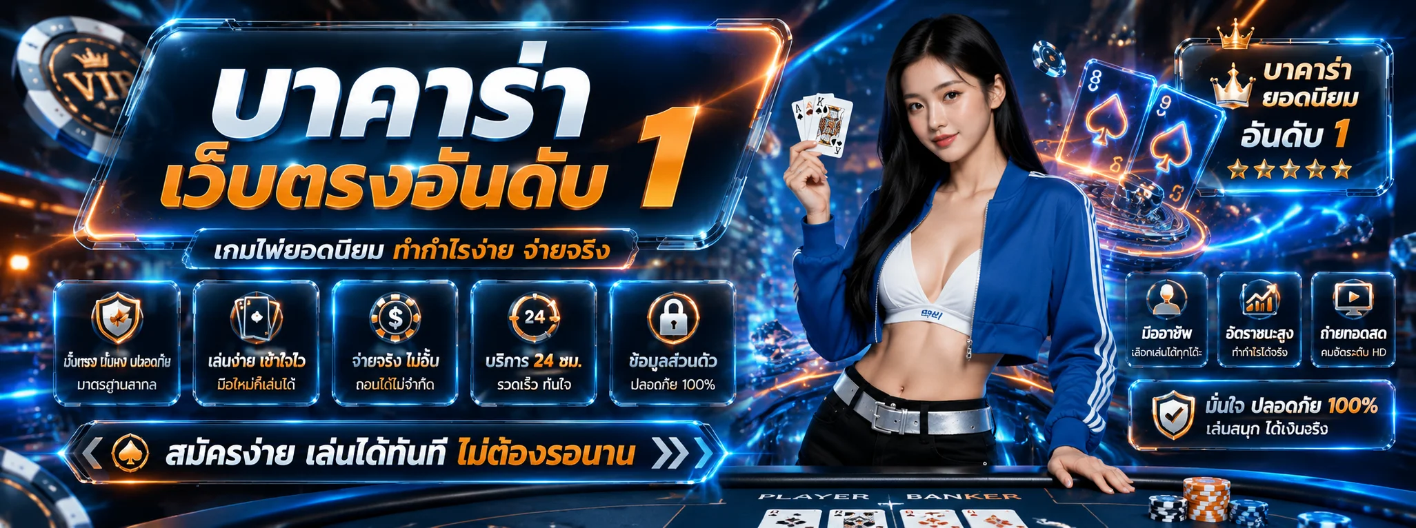 คาสิโนออนไลน์ถ่ายทอดสด บาคาร่า รูเล็ต ที่ SARA Bet Club